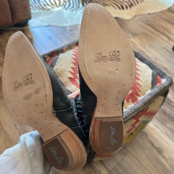 Dan Post “ Shay” Bootie. Black with silver inlay. Never worn. - Picture 3 of 8